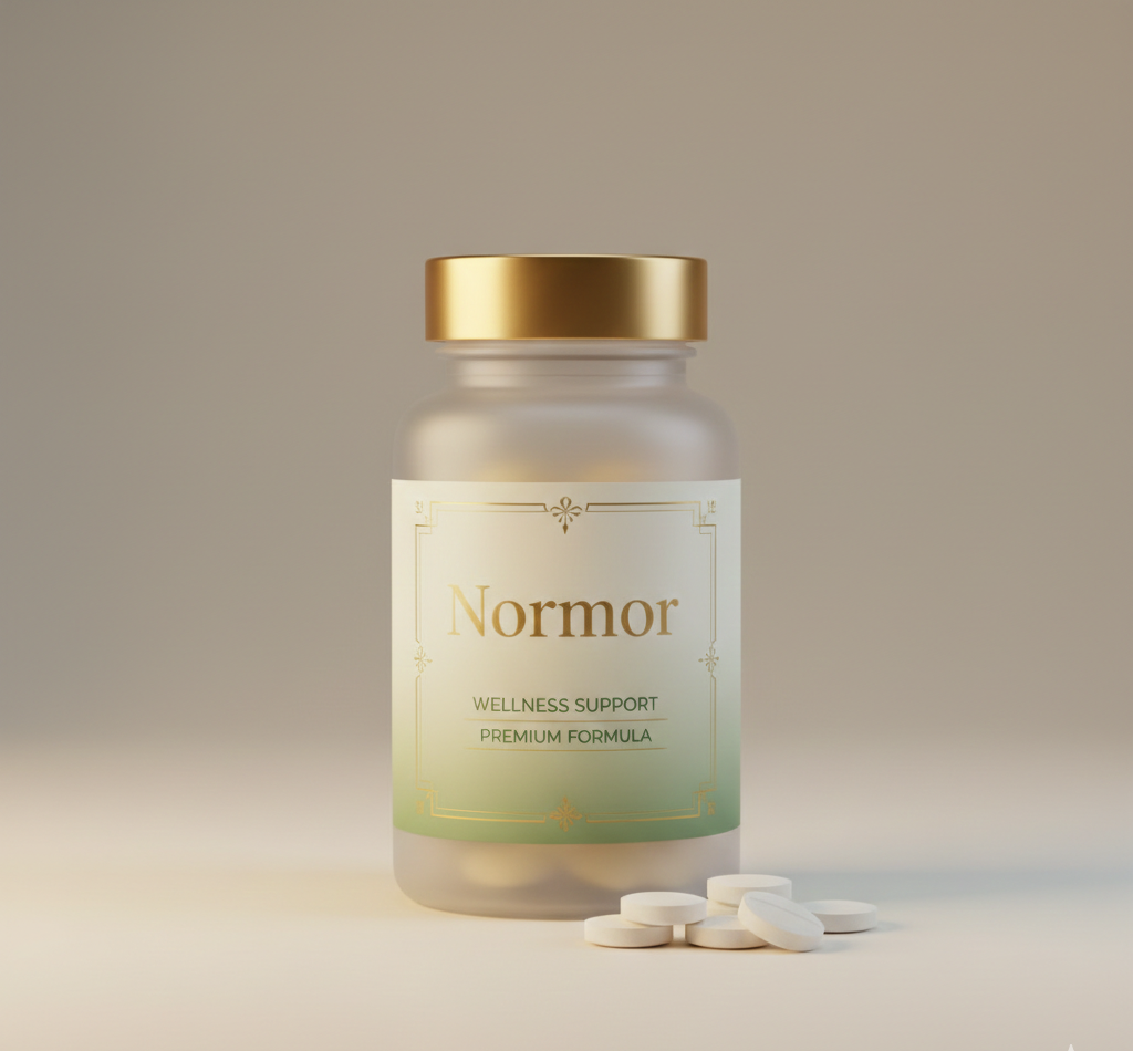 Normor - Přírodní doplněk stravy v elegantní lahvičce